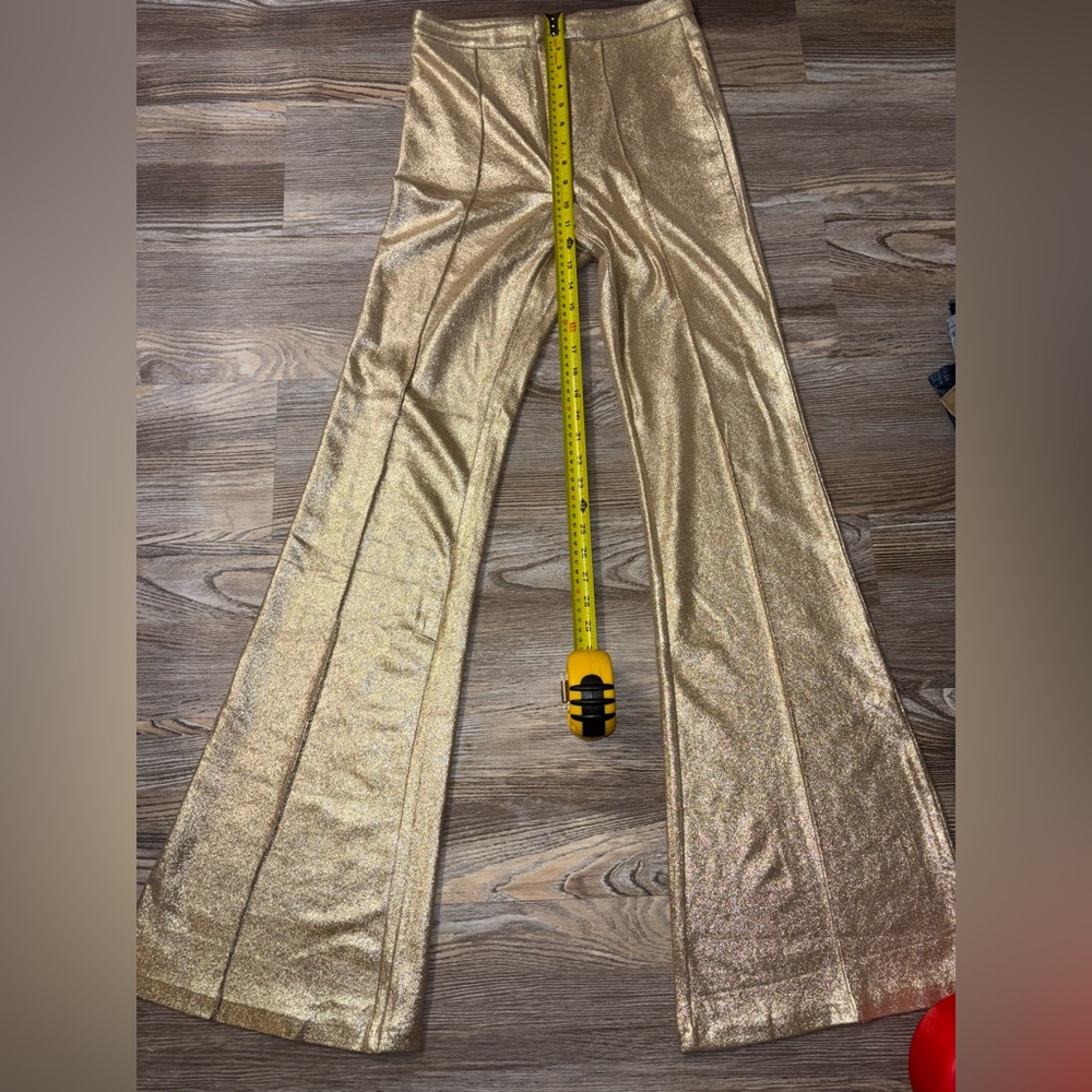 Flying tomato gold sparkle pants